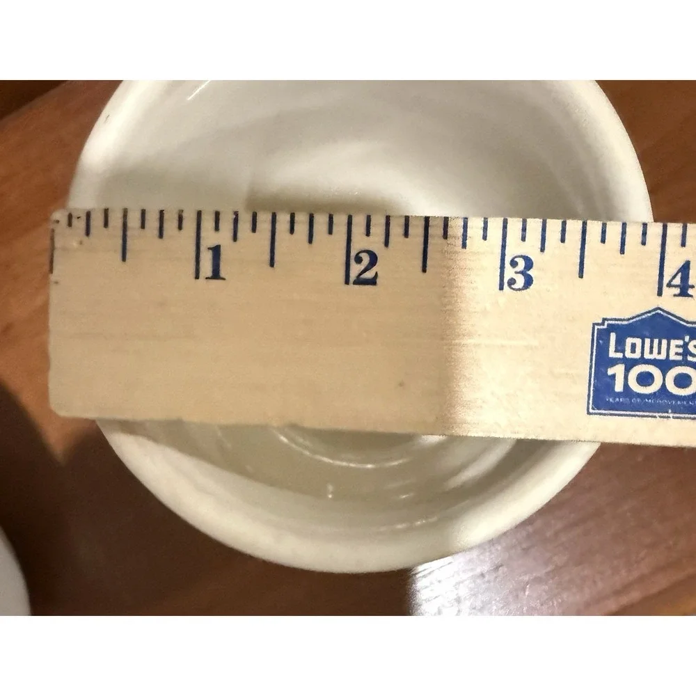 Vintage Oxford Ware USA Stoneware crock bowls Blue & White No Lids Cottage Core